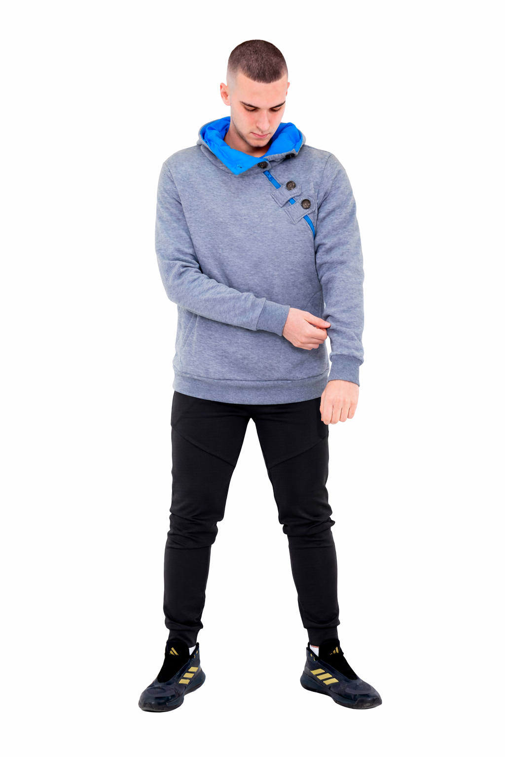 Мъжки суитшърт S-LINE Modern Fleece Hoodie