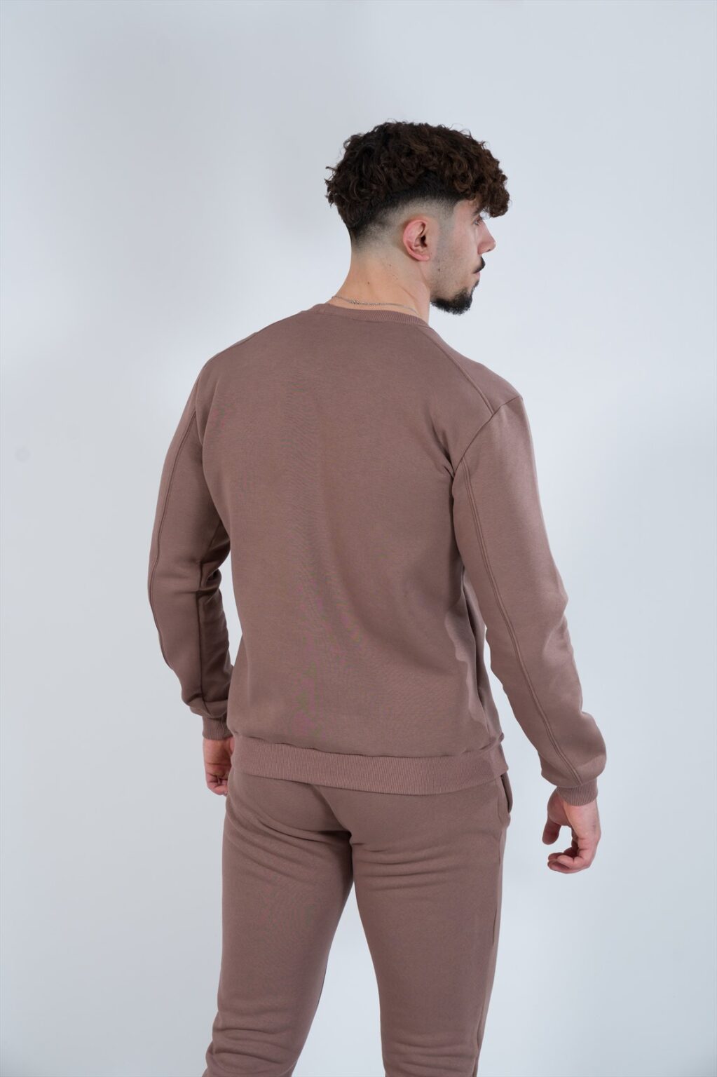 Мъжка блуза S-LINE Solid fleece cufed