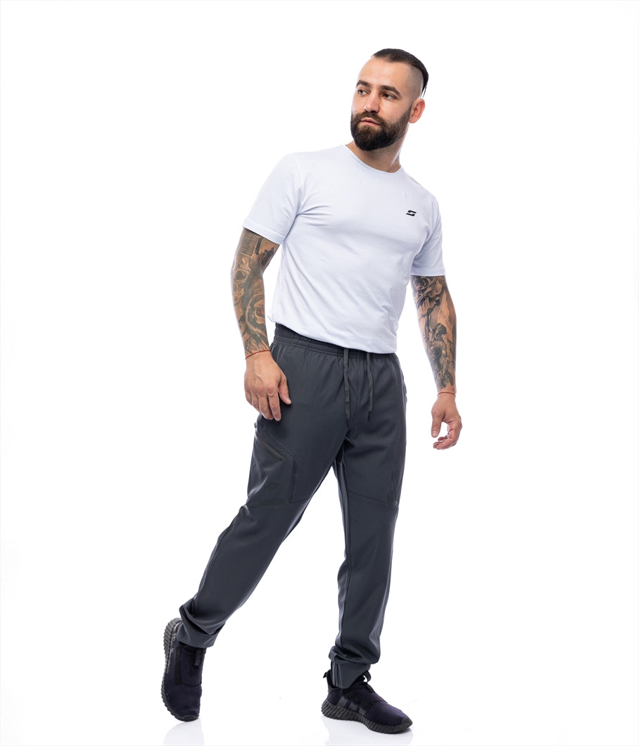 Мъжки спортен панталон S-LINE New Style - Черно
