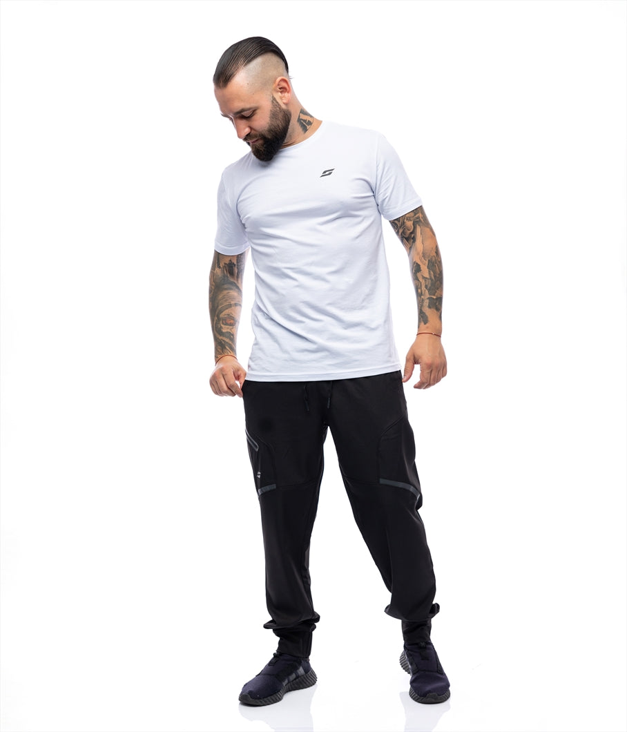 Мъжки спортен панталон S-LINE New Style - Черно
