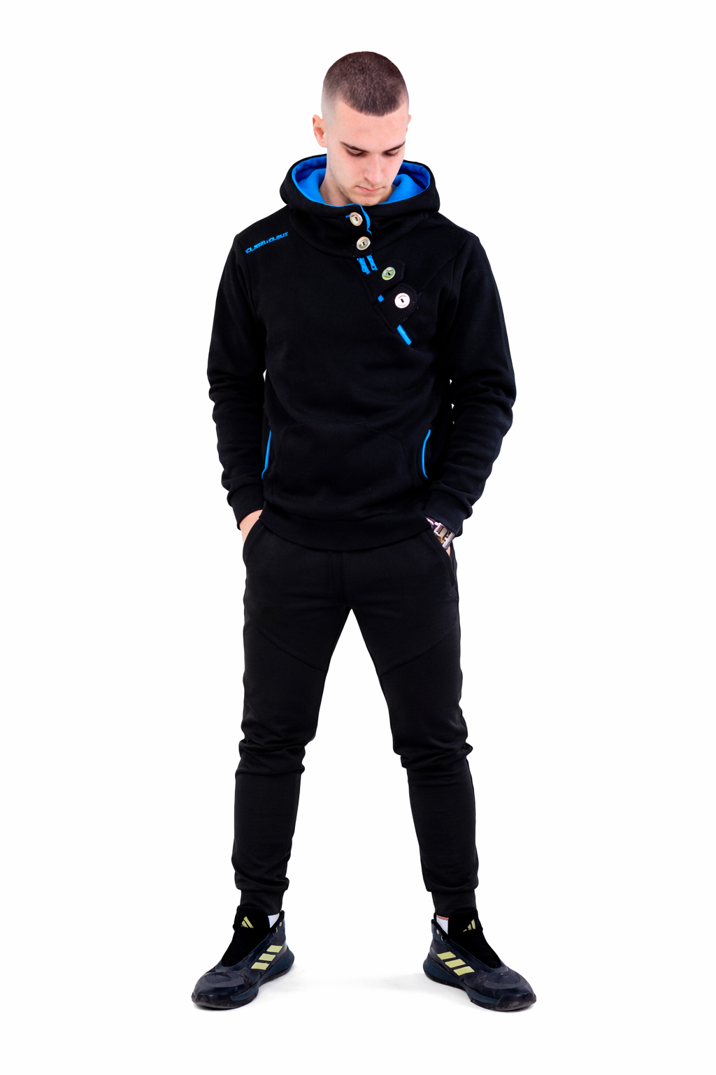 Мъжки суитшърт S-LINE Modern Fleece Hoodie