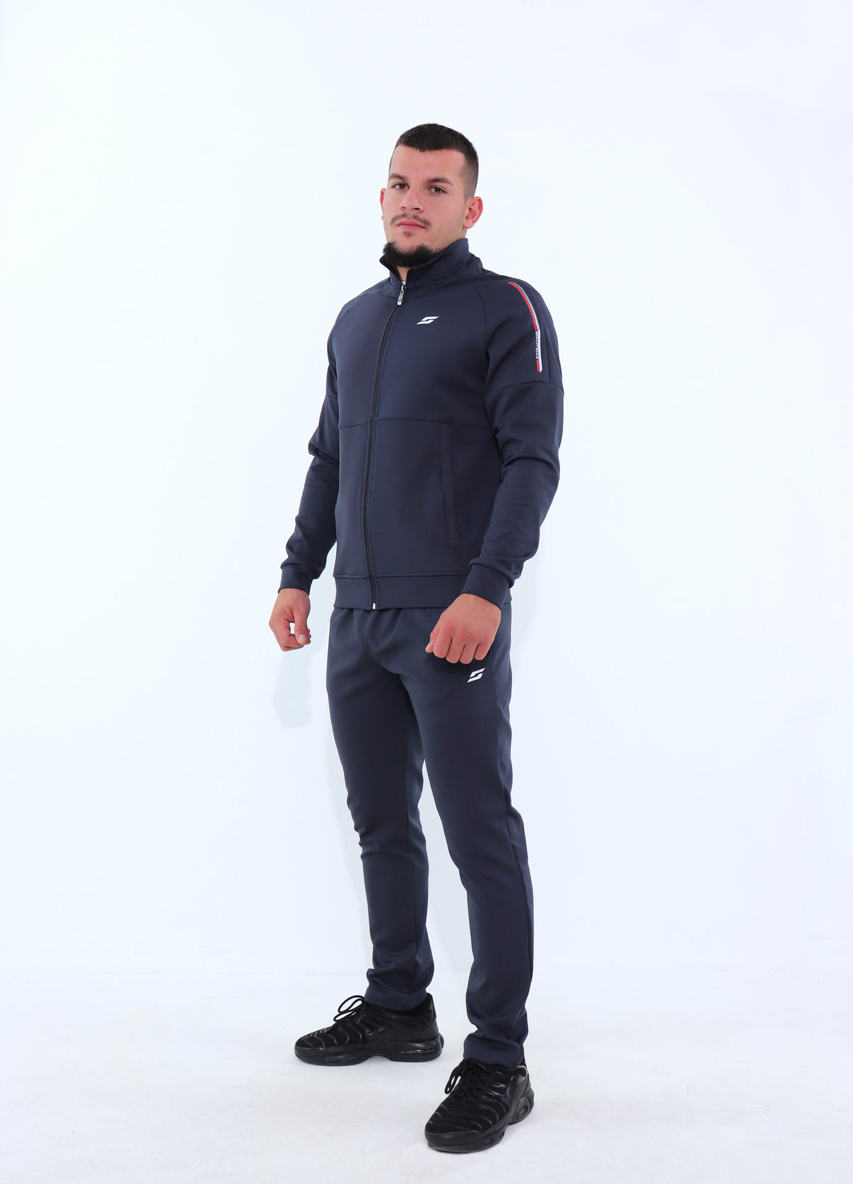 Мъжки спортен екип S-LINE - Сиво