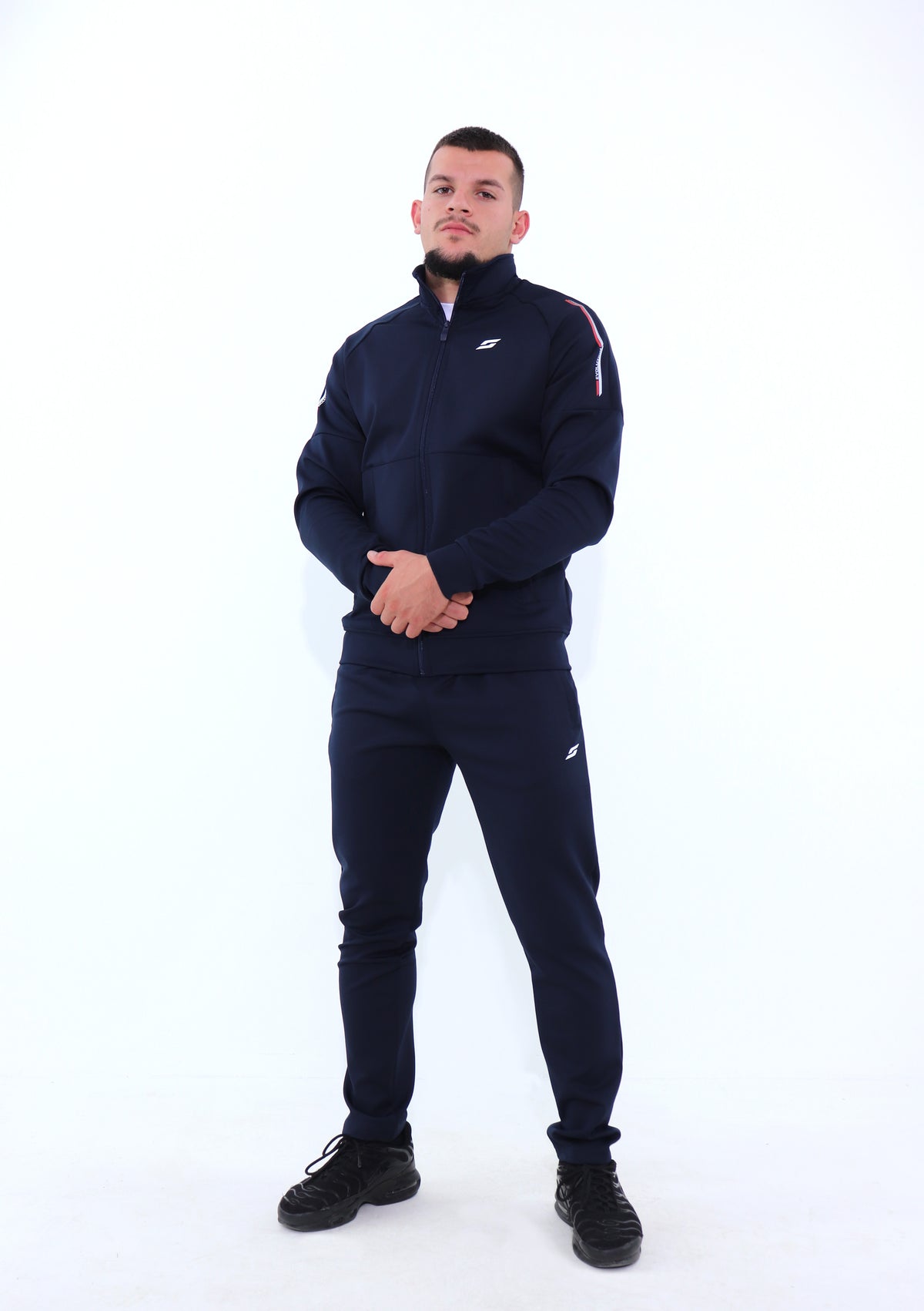 Мъжки спортен екип S-LINE - Тъмносин