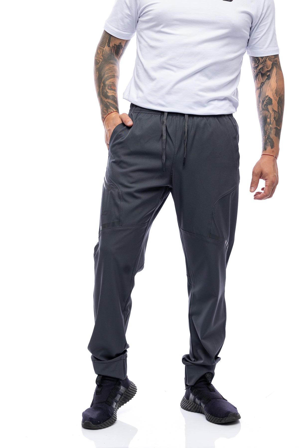 Мъжки спортен панталон S-LINE New Style - Черно