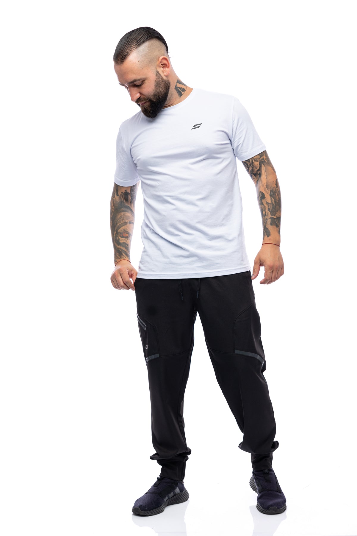 Мъжки спортен панталон S-LINE New Style - Черно