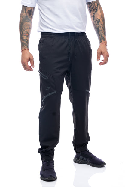 Мъжки спортен панталон S-LINE New Style - Черно