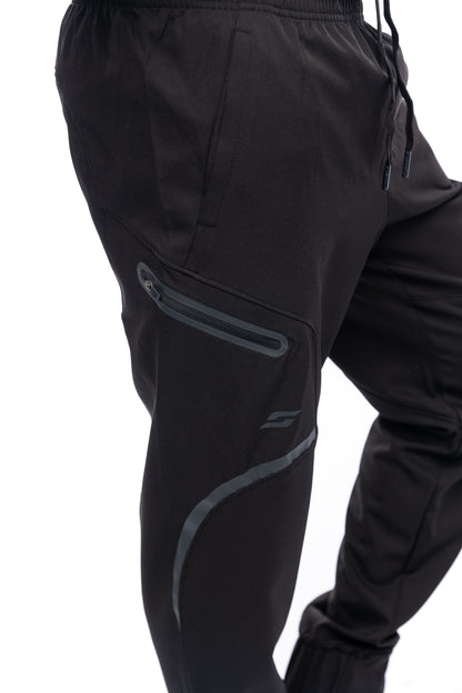 Мъжки спортен панталон S-LINE New Style - Черно