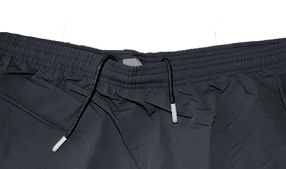 Мъжки бермуди S-LINE Summer - черно - OVERSIZE