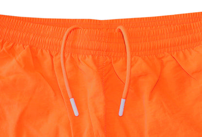 Мъжки бермуди S-LINE Summer - оранжево - OVERSIZE