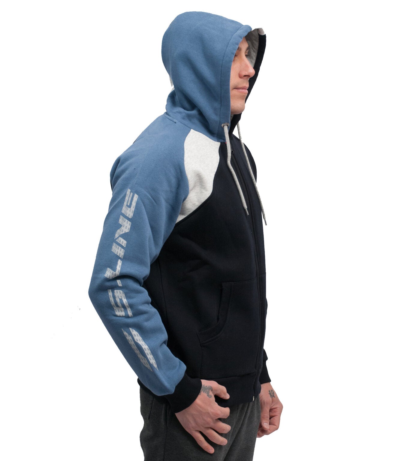 Мъжки суитшърт S-LINE Knit Fleece Cuffed Hoodie