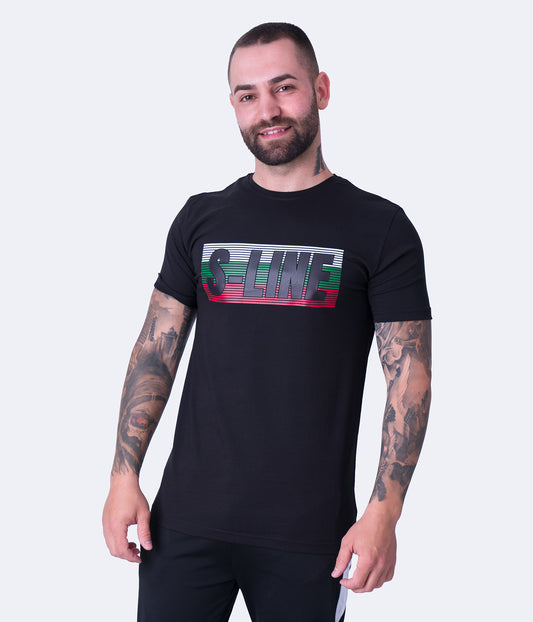 Мъжка тениска S-LINE STAY BOLD