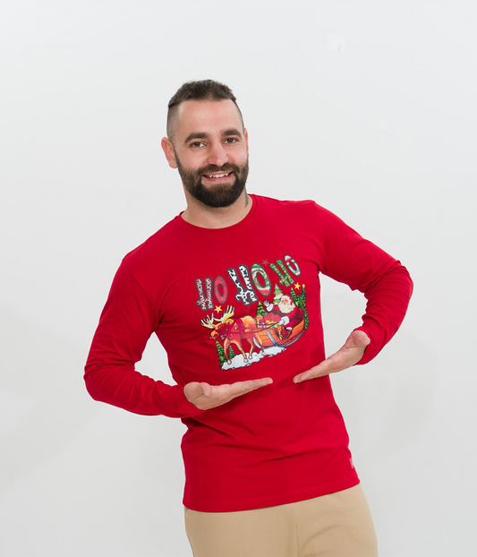 S-LINE МЪЖКА КОЛЕДНА БЛУЗА