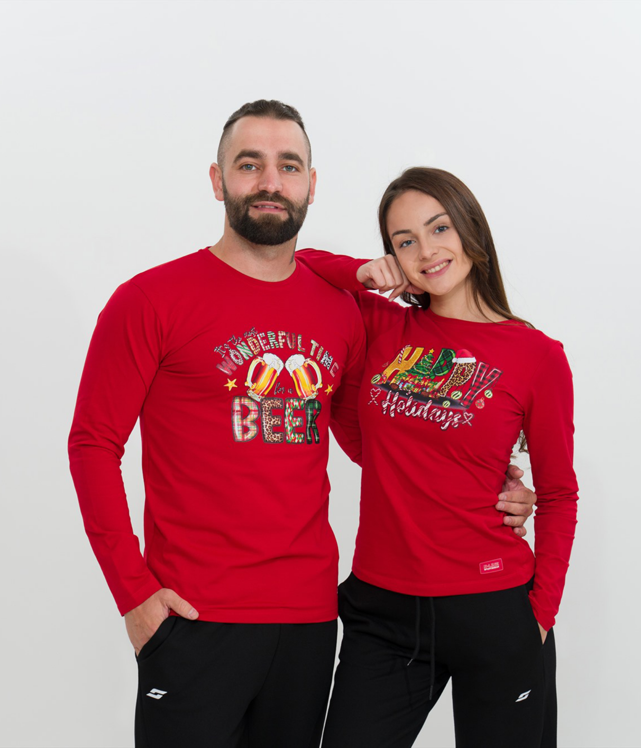 Дамска коледна блуза S-LINE